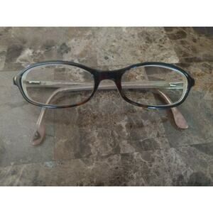 $342 EMPORIO ARMANI WOMENS BLACK EYEGLASSES FRAMES GLASSES OPTICAL LENS 3325